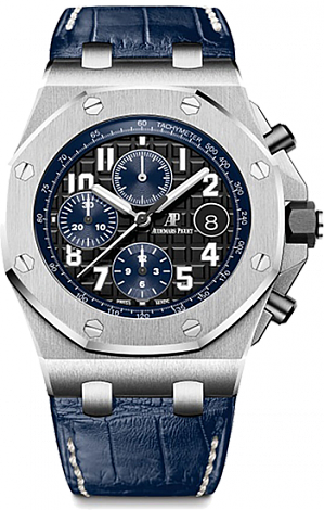 Review 26470ST.OO.A028CR.01 Fake Audemars Piguet Royal Oak Offshore Chronograph watch - Click Image to Close